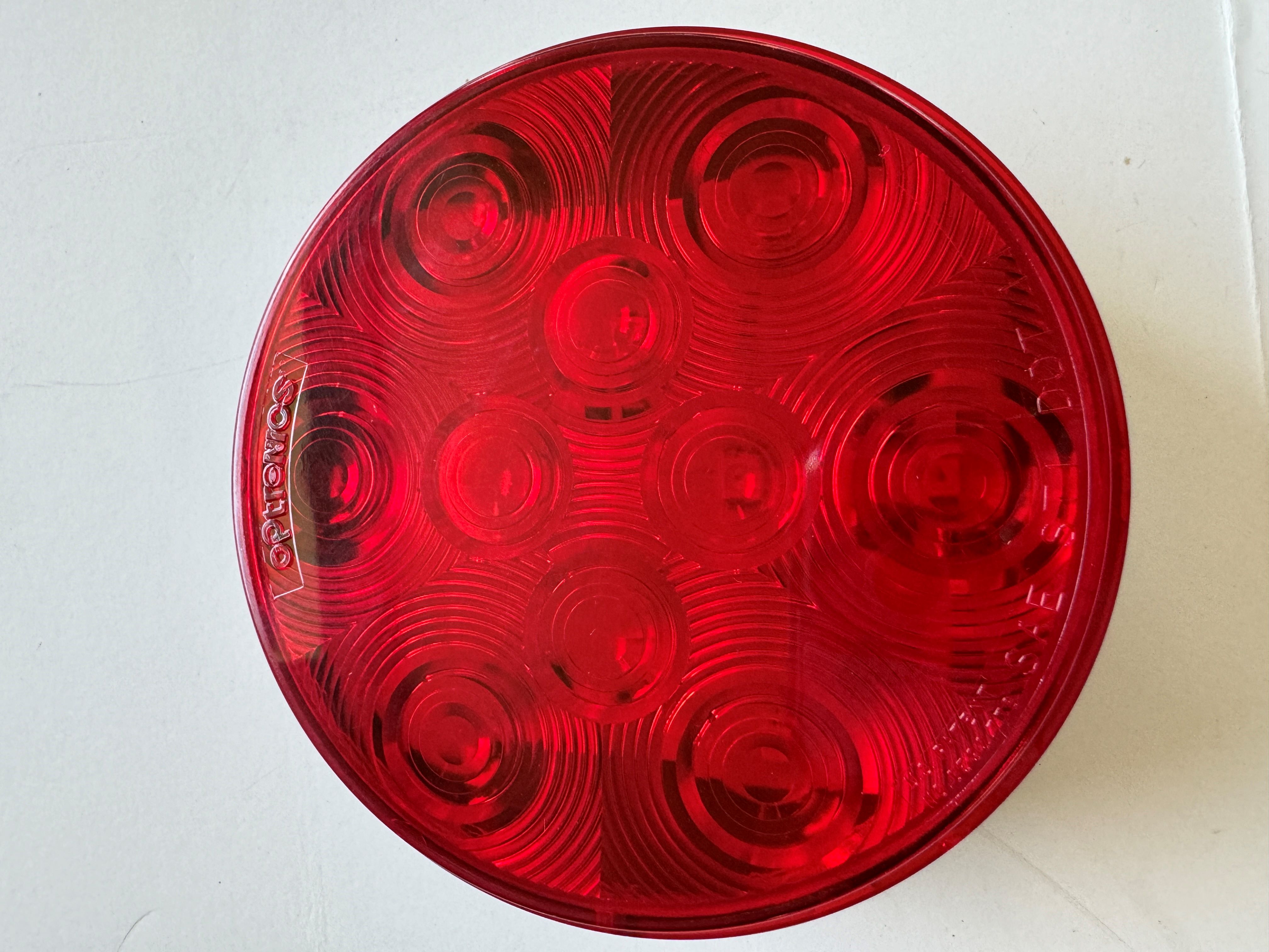 4" Red LED Marker/Clearance Light